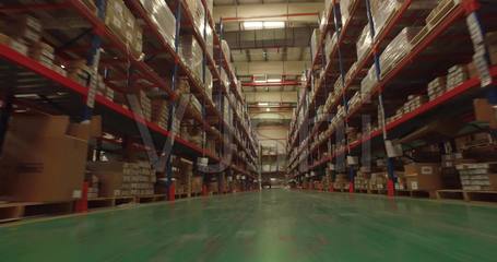 倉庫貨運倉庫航拍運輸產品包裝_4096X2160_高清視頻素材下載(編號:1870412)_實拍視頻
