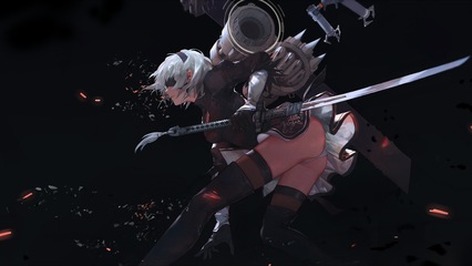 尼爾機(jī)械紀(jì)元高清壁紙 冒險(xiǎn)開始，等你參與